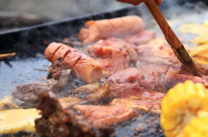 Abaの石板焼き