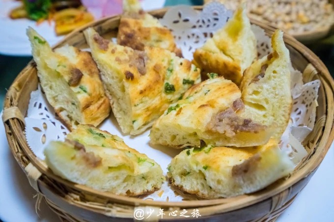 Pão achatado baba de Xizhou