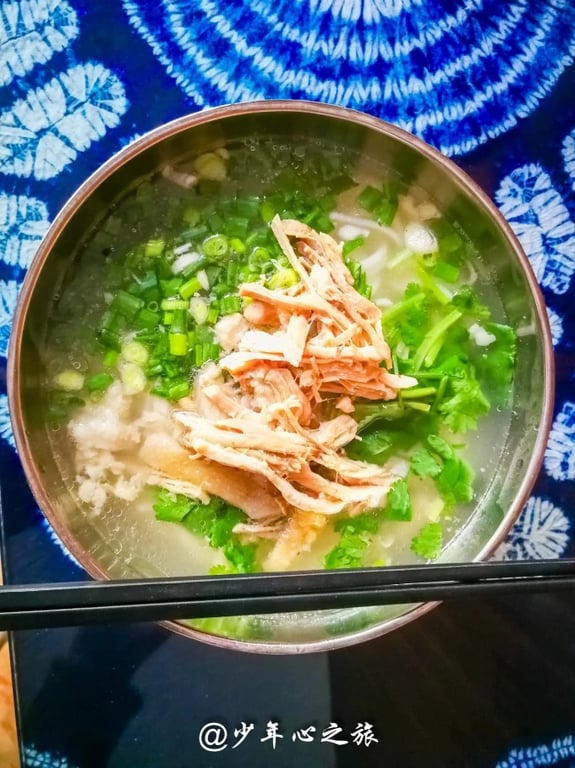 Uma tigela de ersi, o macarrão de arroz de Dali