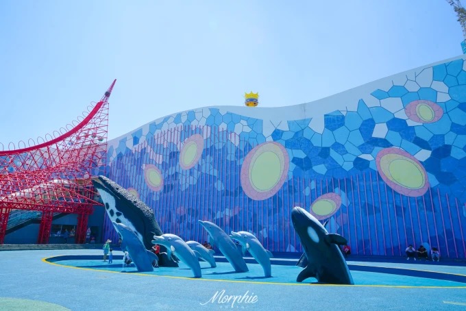 Zona de visitantes en Sun Asia Ocean World