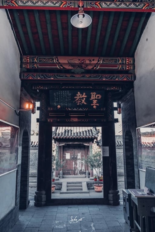 Eingang zur Großen Moschee in Datong