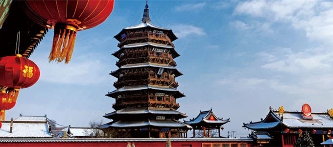 Arquitetura histórica na região de Datong