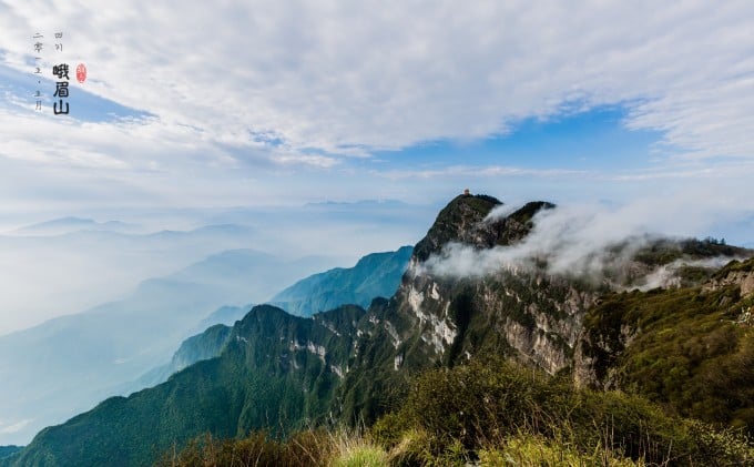 Verkehrsanbindung im Gebiet des Emei Shan