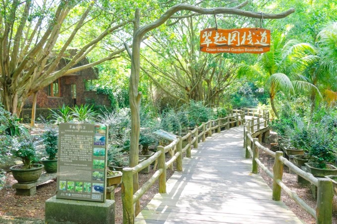 Volcanic geological remains in the Haikou park