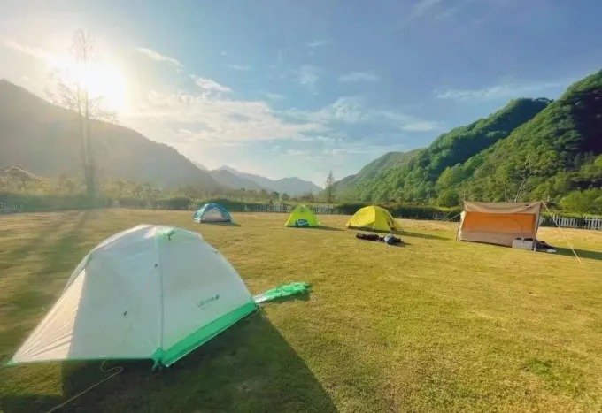 East Huangshan Resortのキャンプエリア