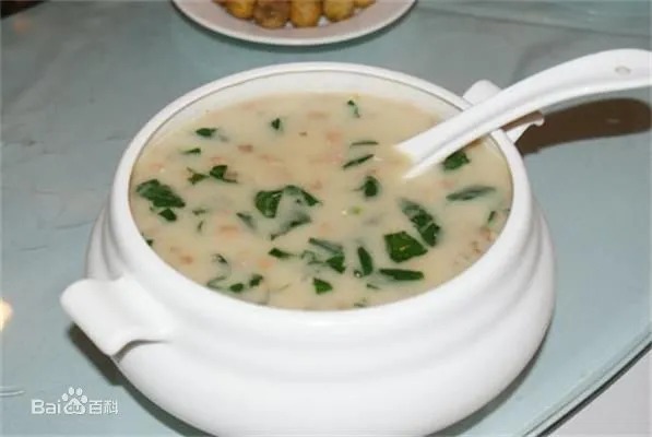 Un cuenco de papilla salada tianmo