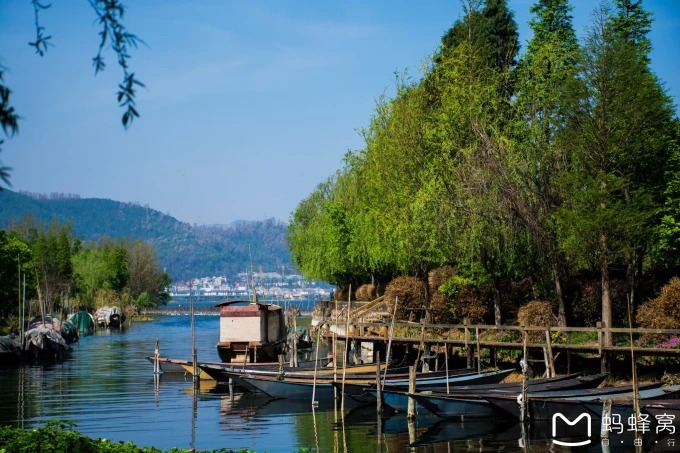 Vista del lago Dianchi