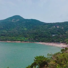 롄윈강 롄다오의 해변과 해안 풍경