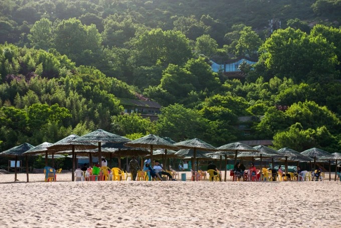 Sea and coast at Lian Island
