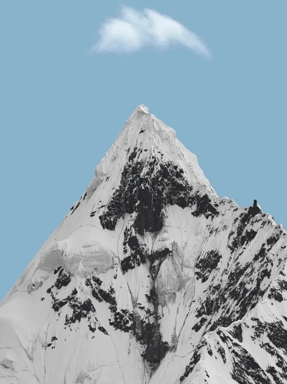 Mountain view from the Feilai Temple area