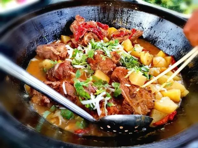 Pratos do nordeste da China servidos em Mohe