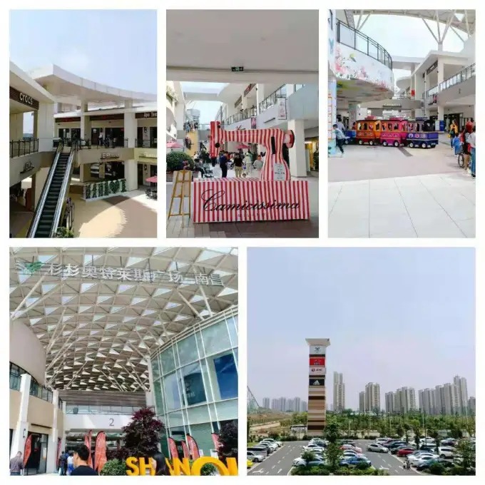 Commerces en plein air à Shanshan Outlets