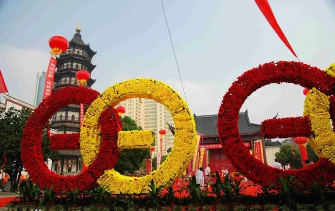 La tour Shengjin à Nanchang