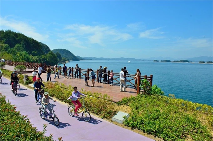 排岭半島のサイクリングコース