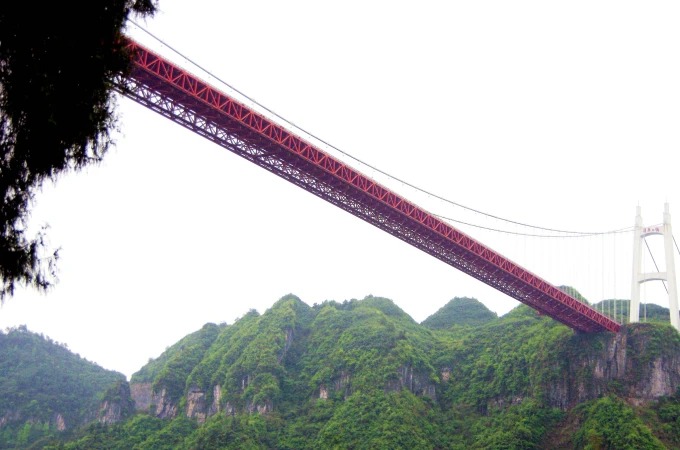 Hängebrücke von Aizhai