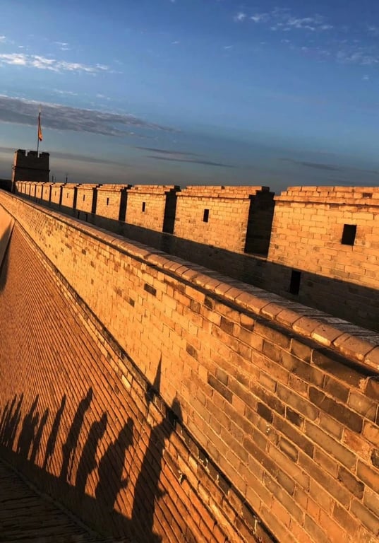 Sanddünen bei Dunhuang