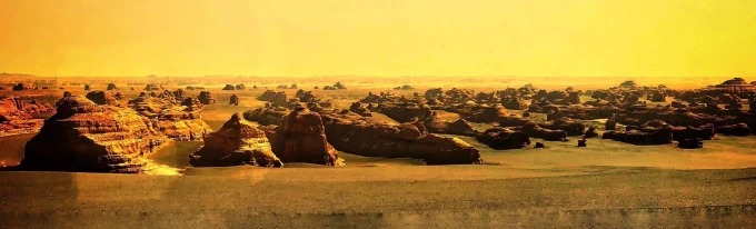 Sanddünen am Qinghai-See bei der Jinsha-Bucht