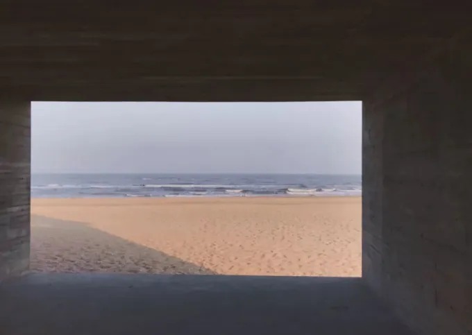 Seaside architecture at Aranya