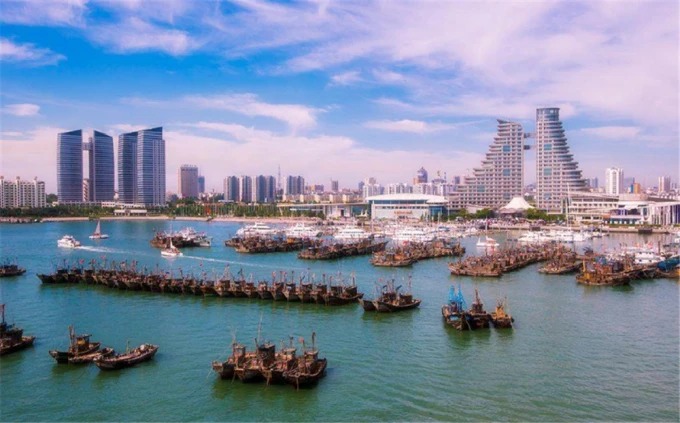 Basis der Segelweltmeisterschaft in Rizhao