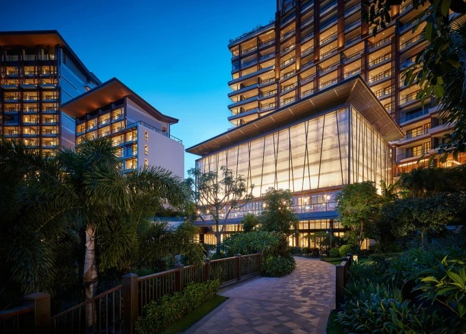 Außenansicht des Grand Hyatt Sanya Haitang Bay