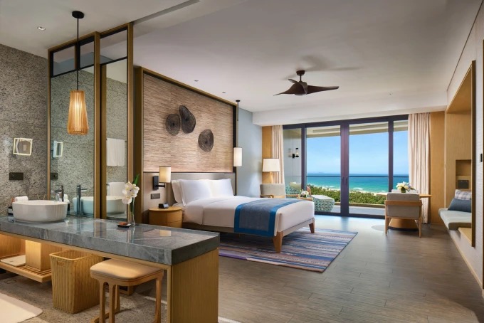 Crowne Plaza Sanya Haitang Bay의 오션뷰 객실