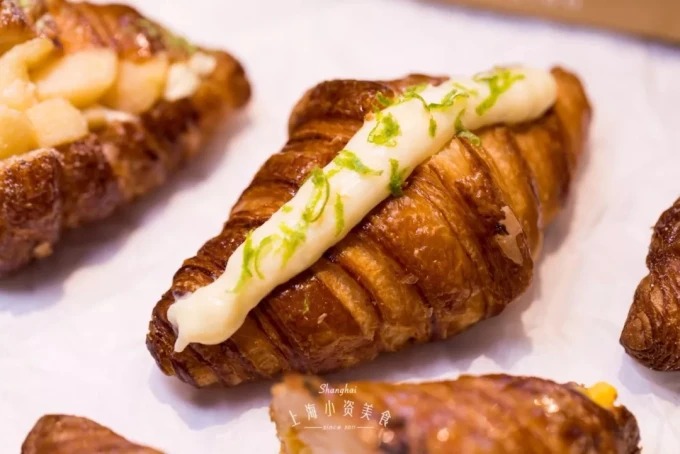 Croissants expuestos