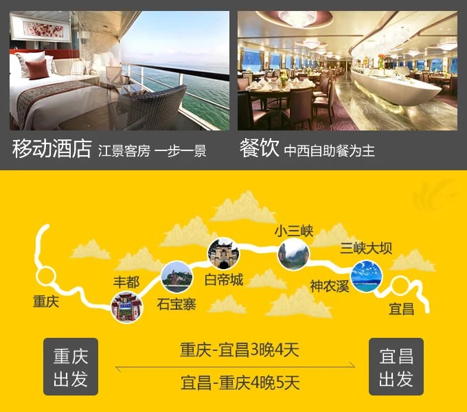 A multi-deck river cruise ship on the Yangtze