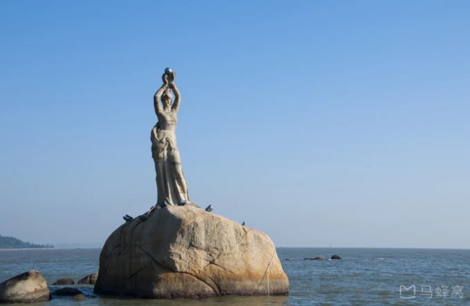 Estrada costeira em Zhuhai