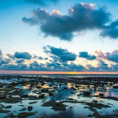 Sea-eroded platforms at Wucaitan