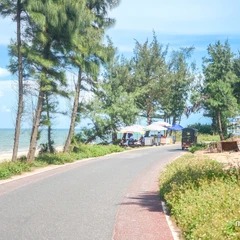 Colorful Road on Weizhou Island