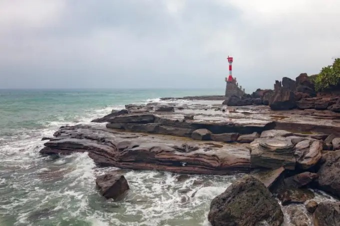 Torre emblemática de la isla de Weizhou