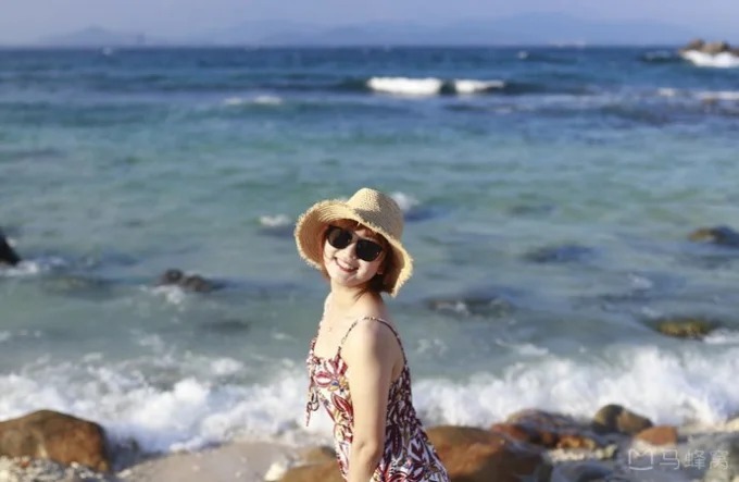 Coastal view at Wuzhizhou Island