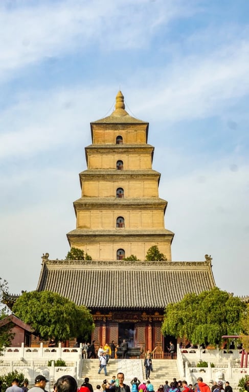 Gran Pagoda de la Oca Salvaje en Xi’an