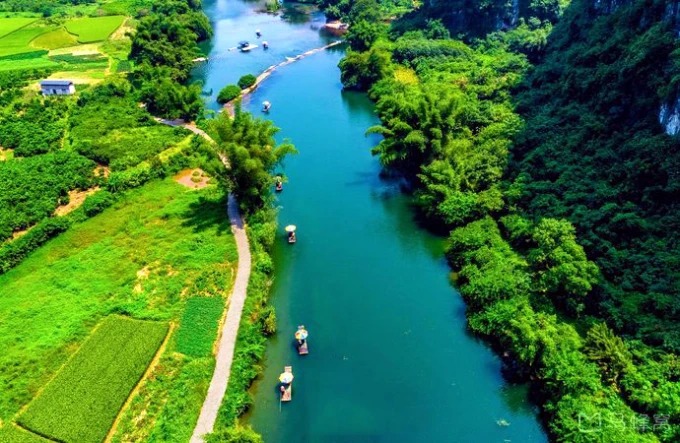Der Yulong-Fluss