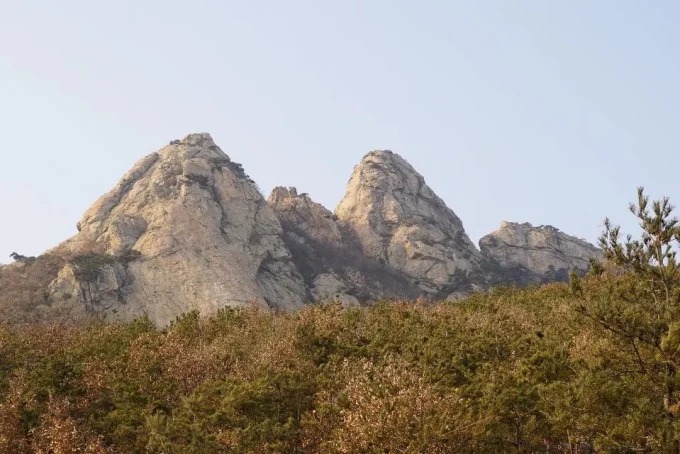 Rocas de la cima de Kuishan